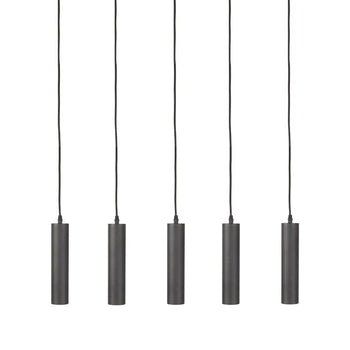 Hanglamp Ferroli Noir - Elegant Metaal - 5 Licht LABEL51